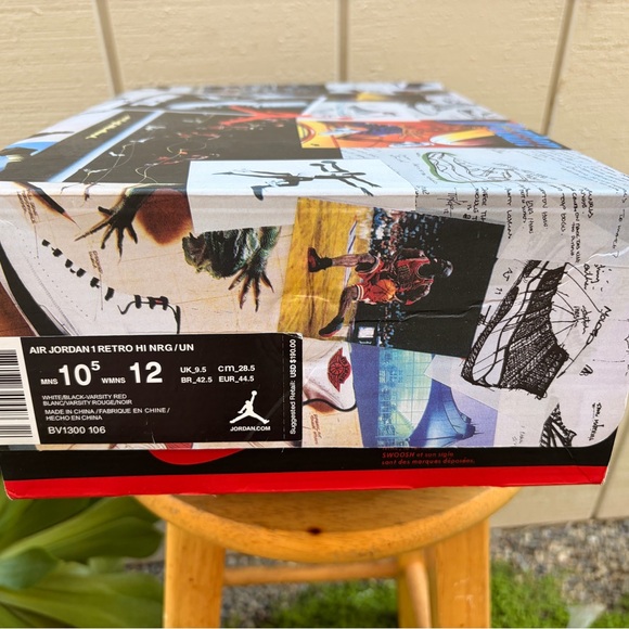 Jordan 1x UnionLA Black toe - Picture 9 of 9